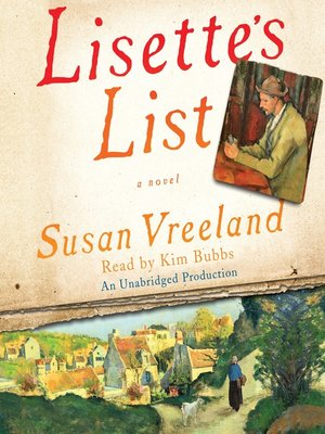 cover image of Lisette's List
